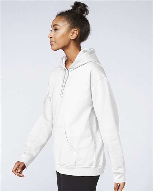 Gildan Unisex Softstyle® Midweight Hooded Sweatshirt SF500 - White
