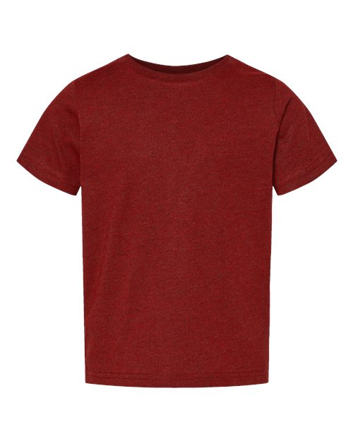 3321 Toddler Fine Jersey Tee - Cardinal Blackout