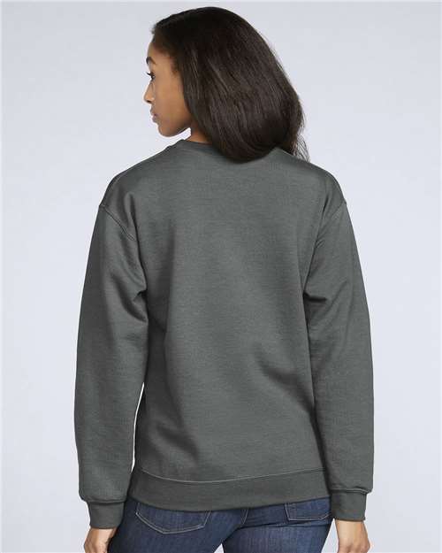 Gildan Unisex Softstyle® Midweight Crewneck Sweatshirt SF000 - Charcoal