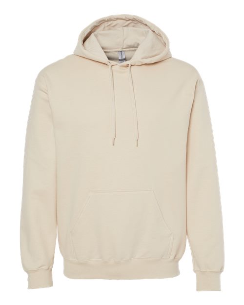 Gildan Unisex Softstyle® Midweight Hooded Sweatshirt SF500 - Sand