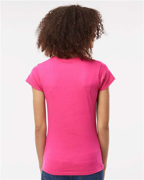 Gildan Women's Softstyle® T-Shirt 64000L - Heliconia