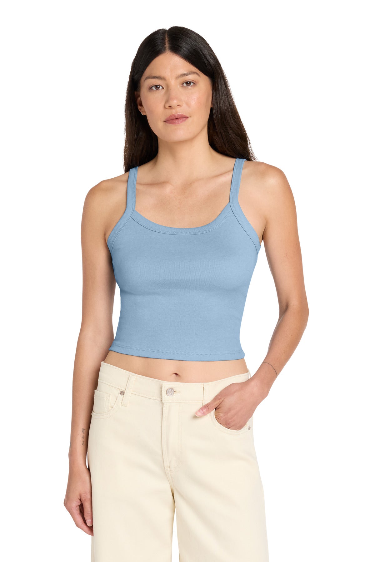 BELLA+CANVAS ® Women's Micro Rib Spaghetti Strap Tank BC1012