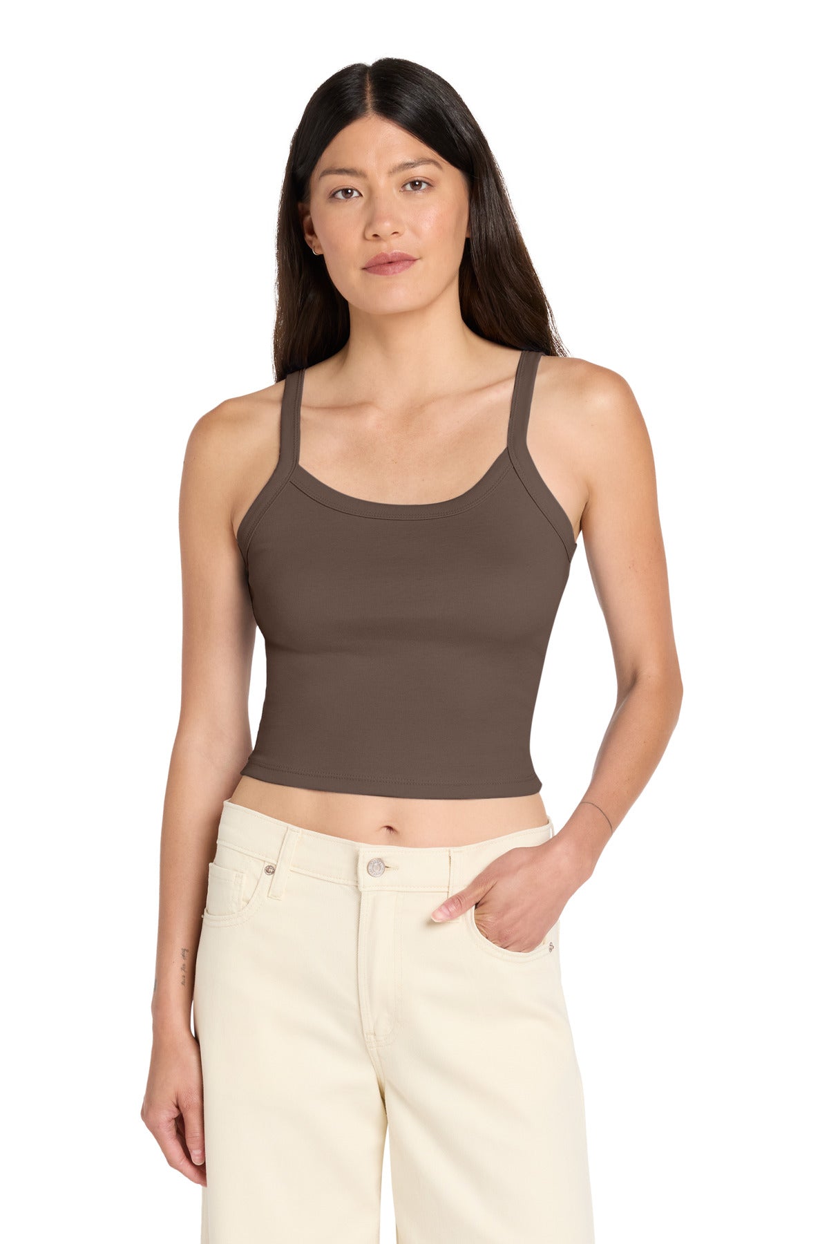 BELLA+CANVAS ® Women's Micro Rib Spaghetti Strap Tank BC1012