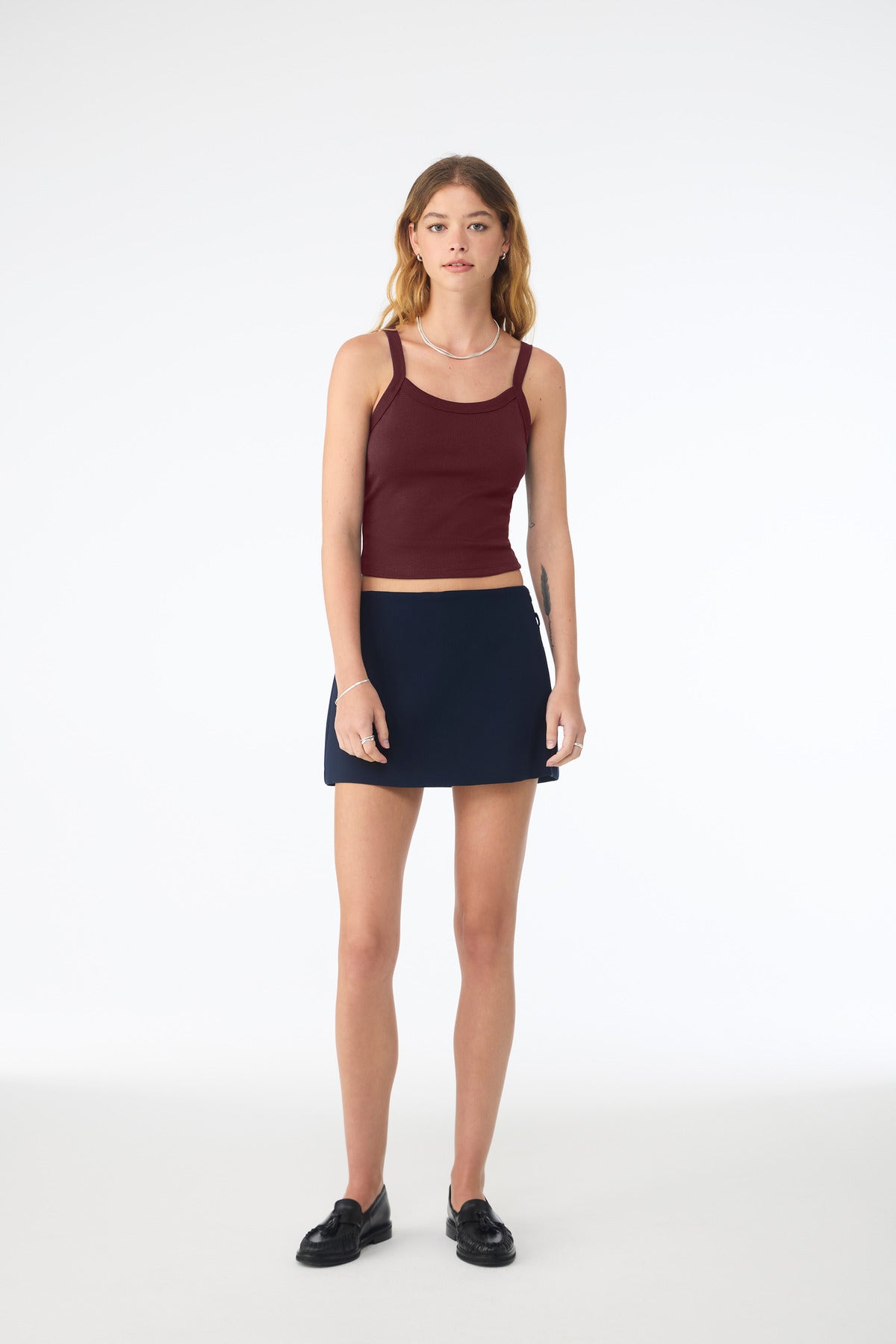 BELLA+CANVAS ® Women's Micro Rib Spaghetti Strap Tank BC1012