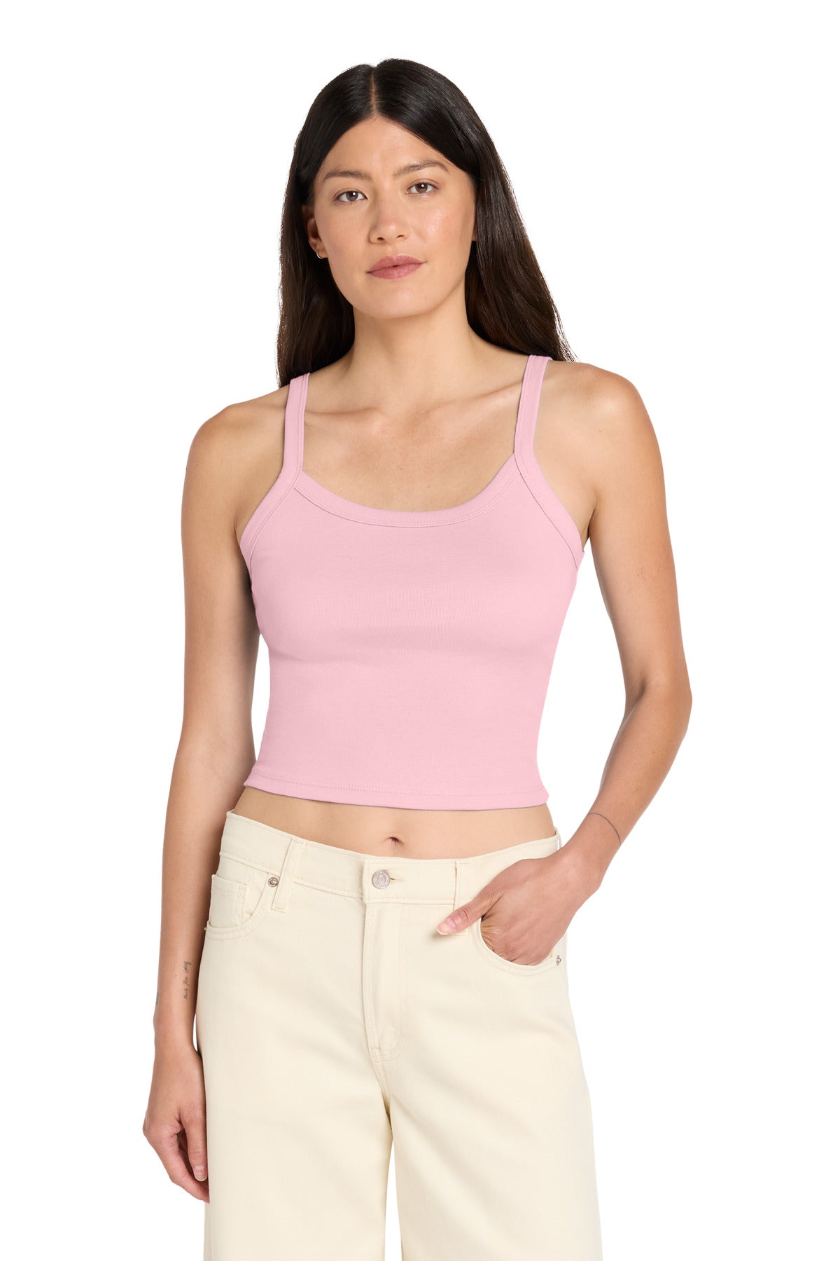 BELLA+CANVAS ® Women's Micro Rib Spaghetti Strap Tank BC1012