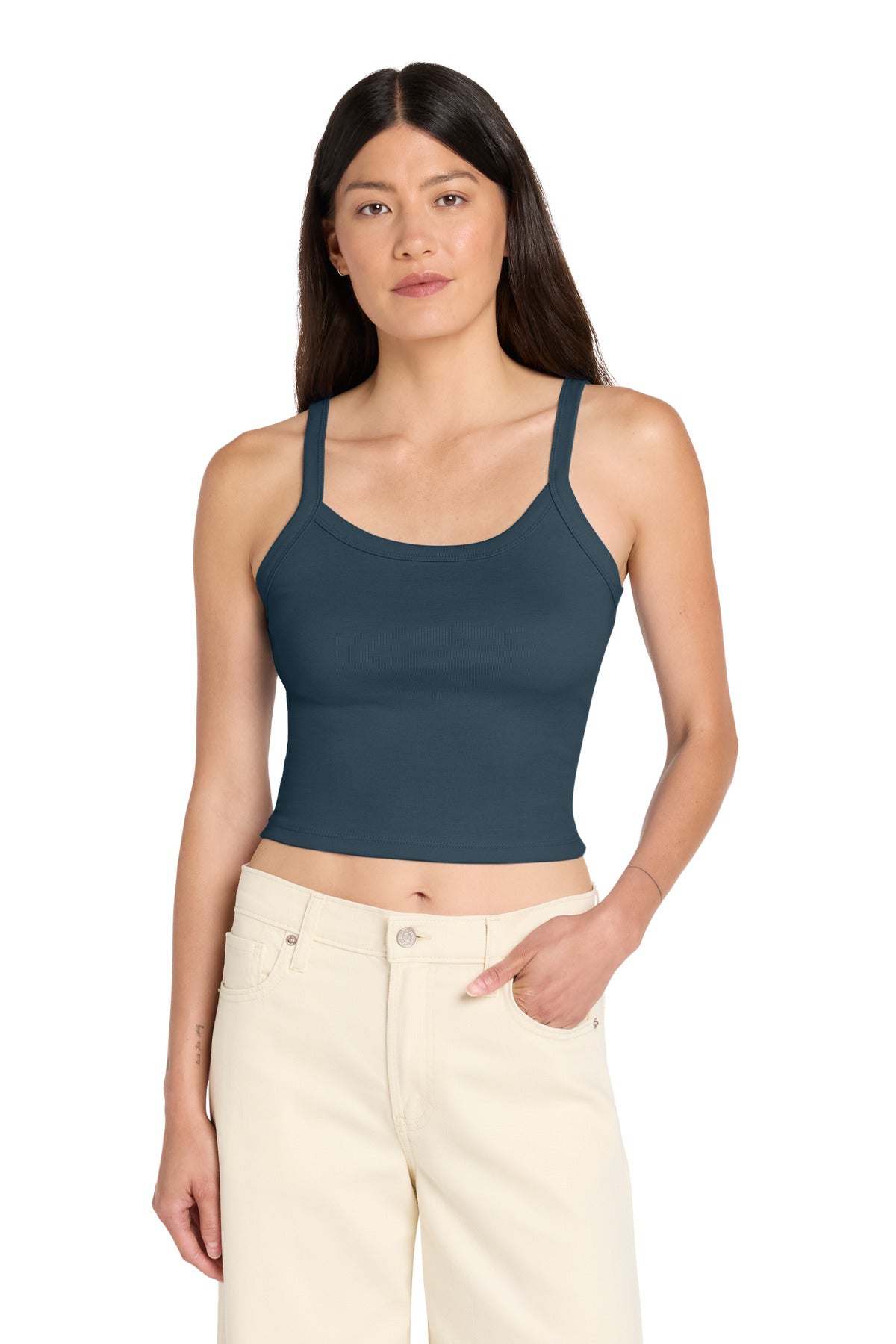 BELLA+CANVAS ® Women's Micro Rib Spaghetti Strap Tank BC1012