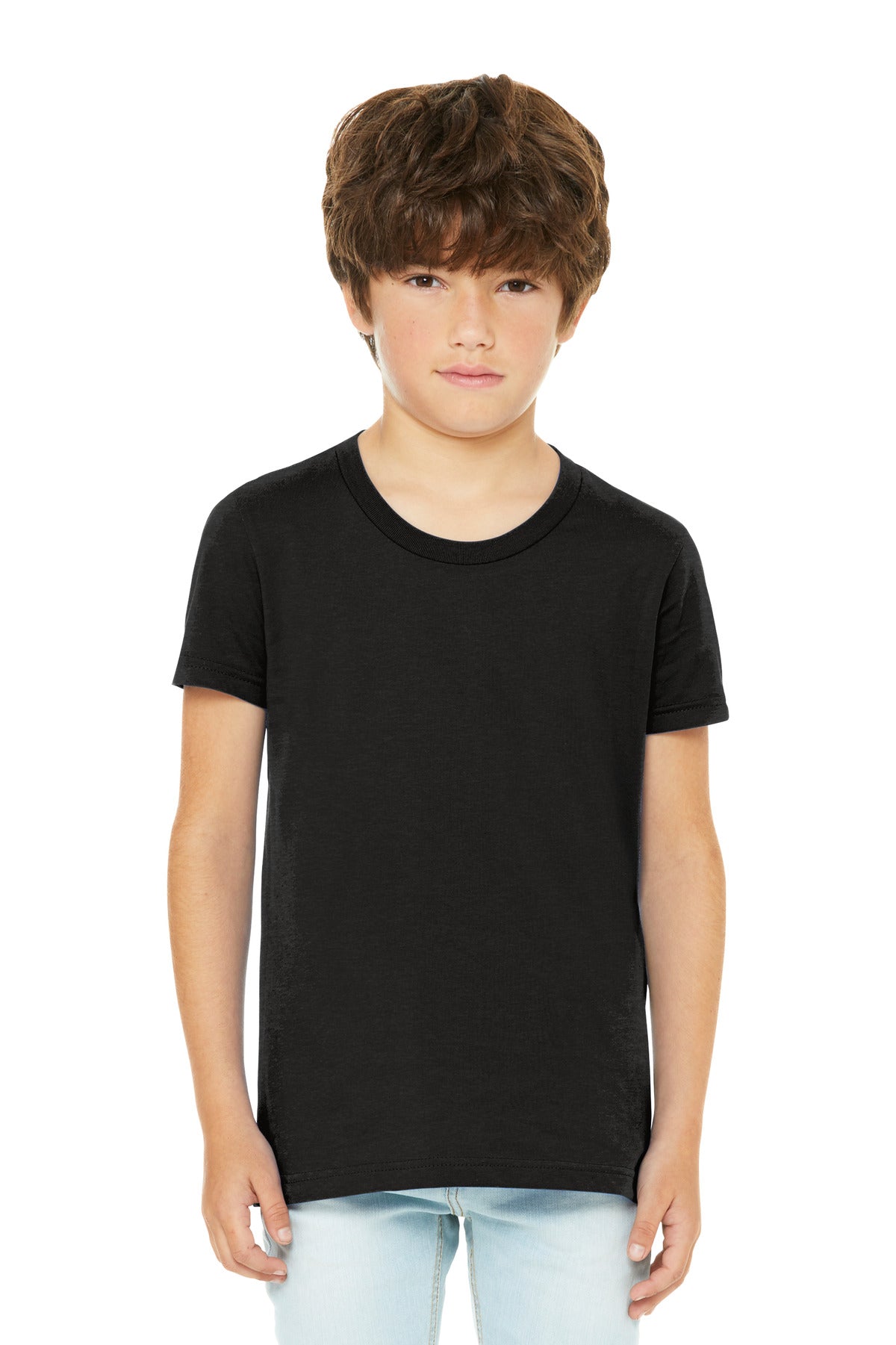 BELLA+CANVAS ® Youth Heather CVC Tee BC3001YCVC