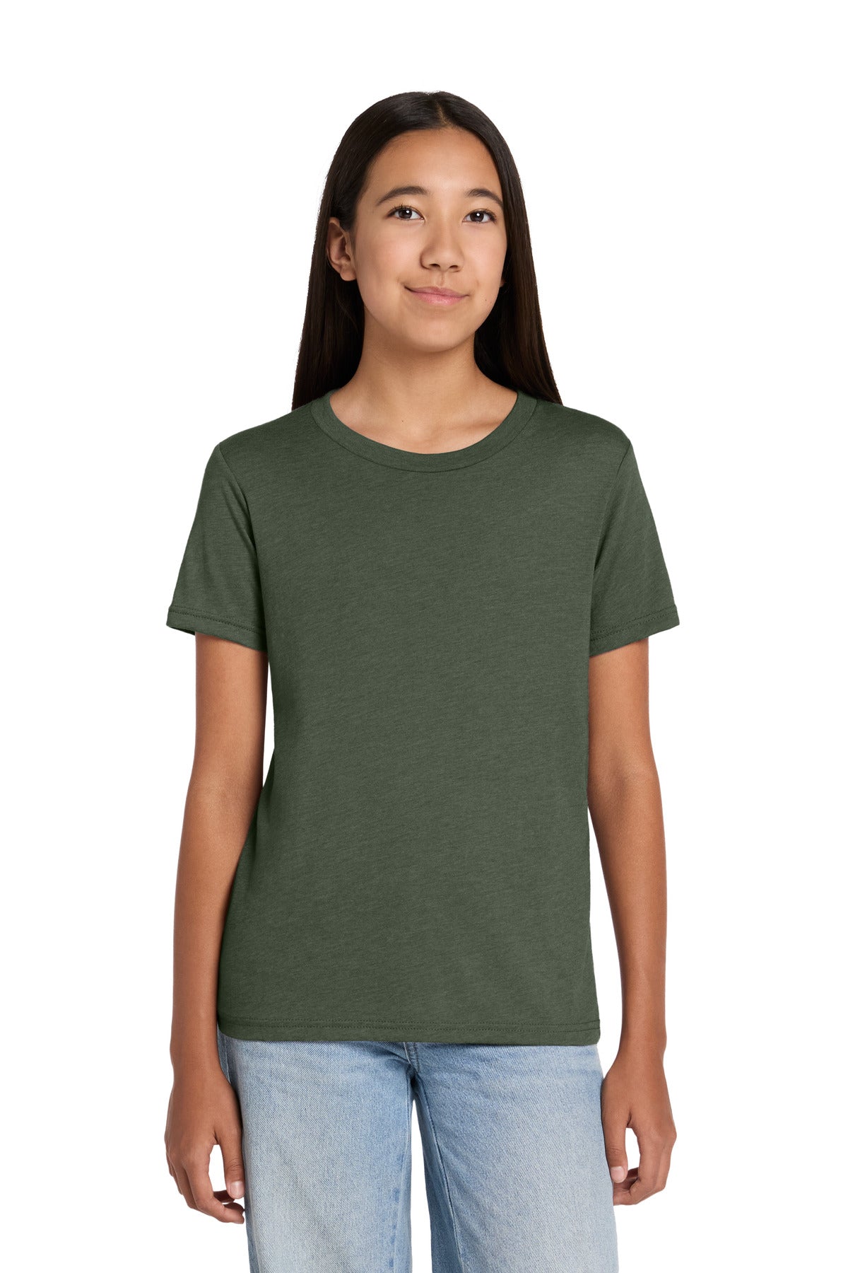 BELLA+CANVAS ® Youth Heather CVC Tee BC3001YCVC