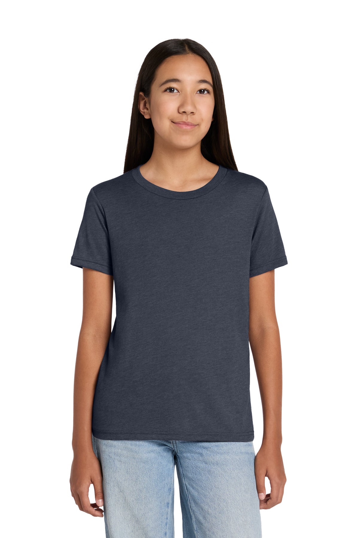 BELLA+CANVAS ® Youth Heather CVC Tee BC3001YCVC