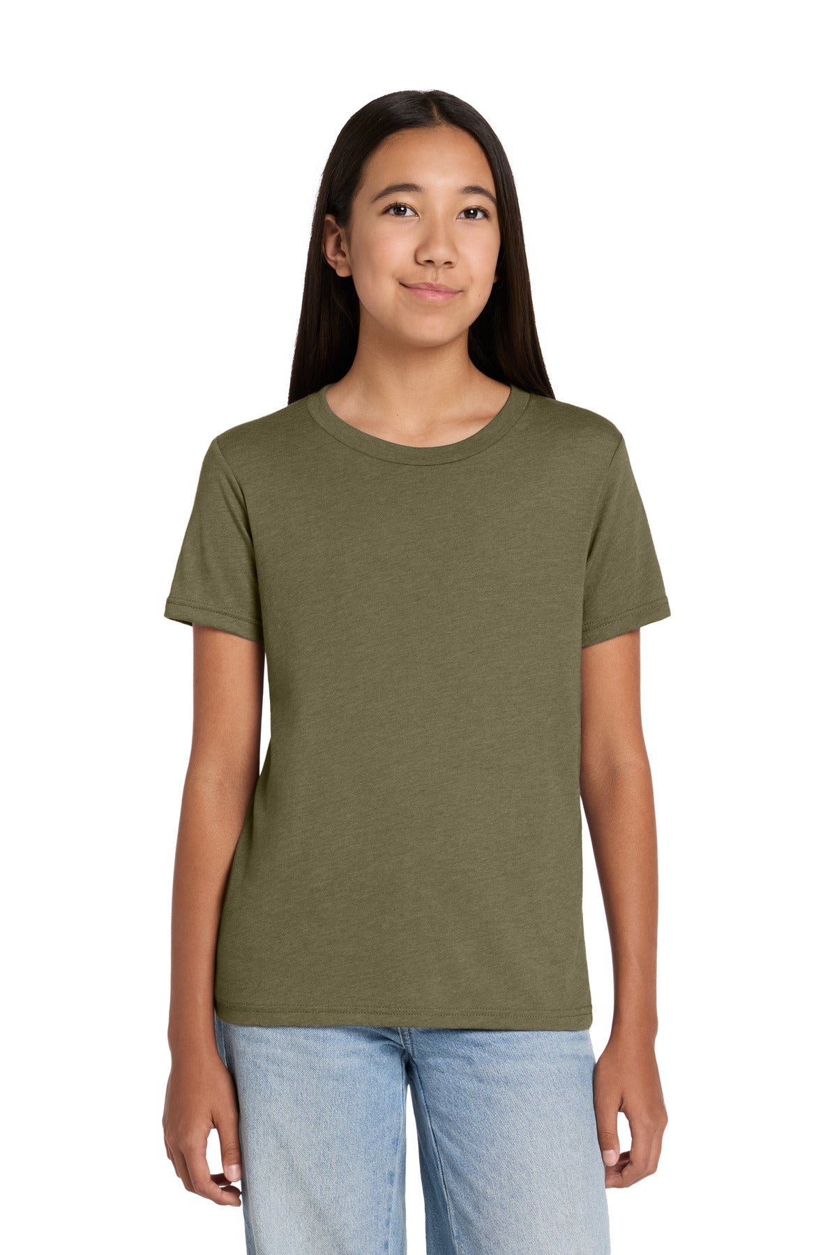 BELLA+CANVAS ® Youth Heather CVC Tee BC3001YCVC