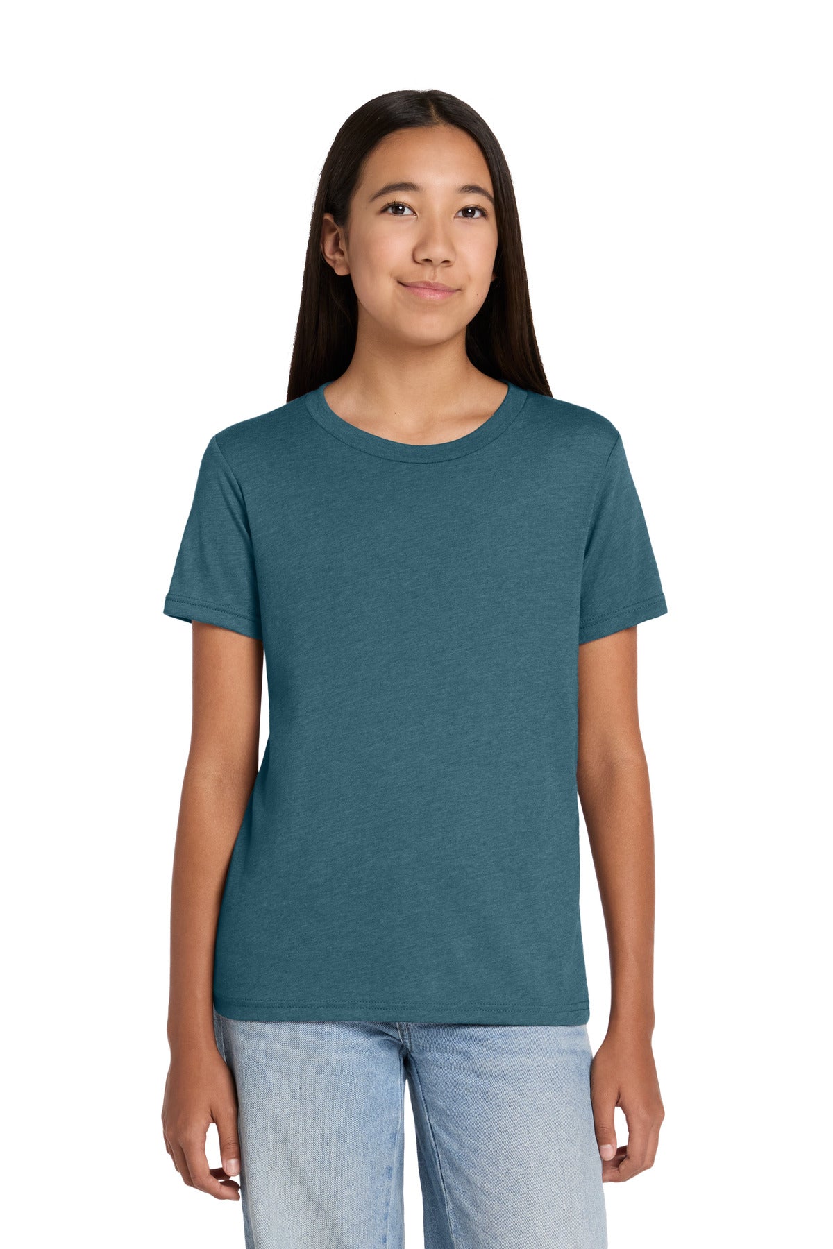 BELLA+CANVAS ® Youth Heather CVC Tee BC3001YCVC