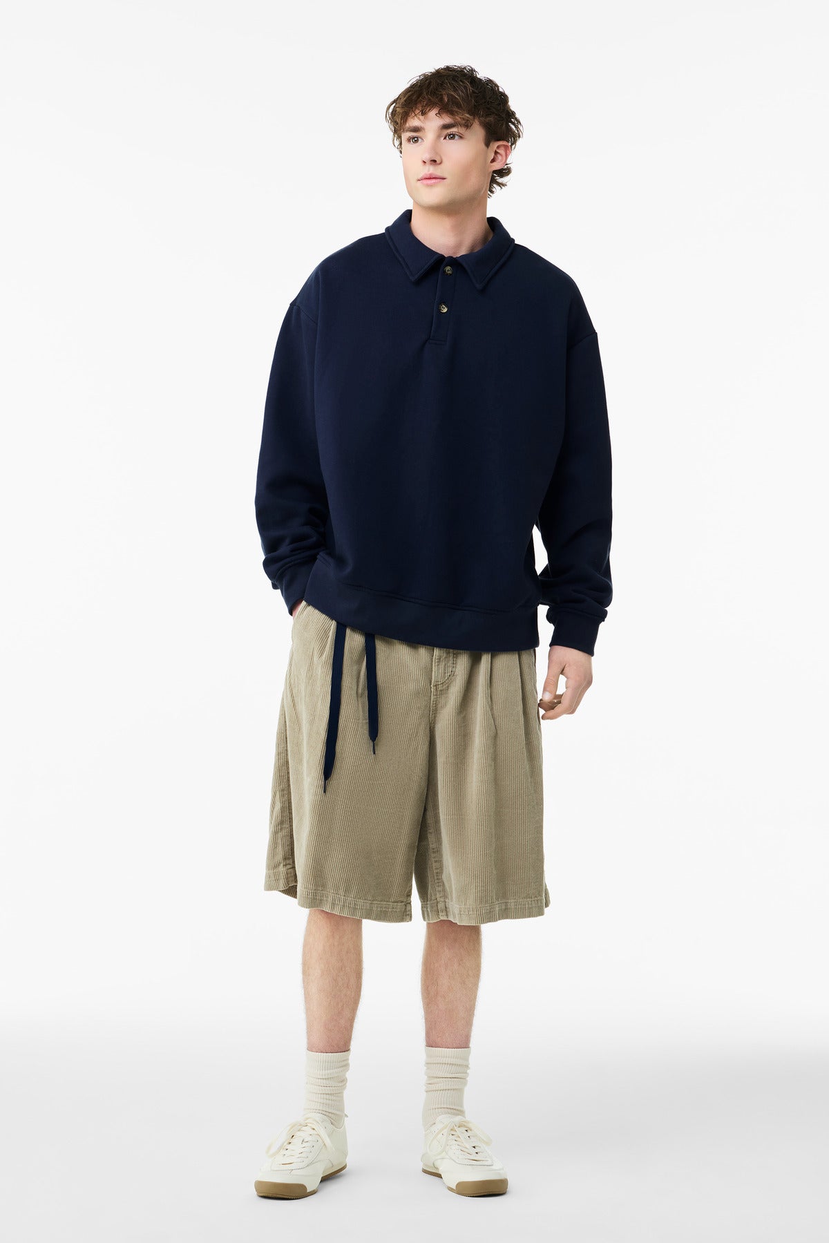 BELLA+CANVAS ® Unisex 10-Ounce Polo Sweatshirt BC4741