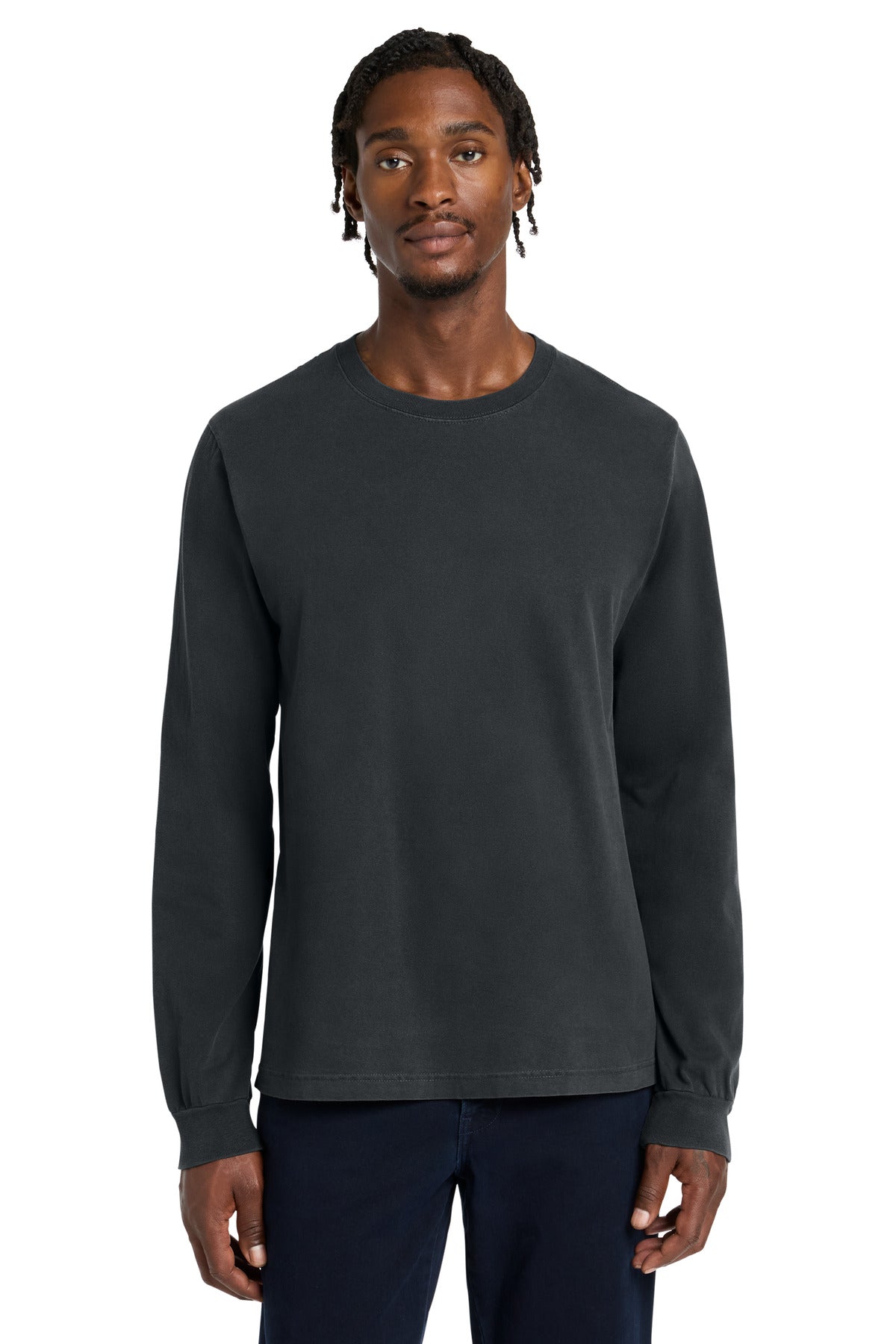 BELLA+CANVAS ® Unisex Heavyweight Garment-Dyed Long Sleeve Tee BC4851GD