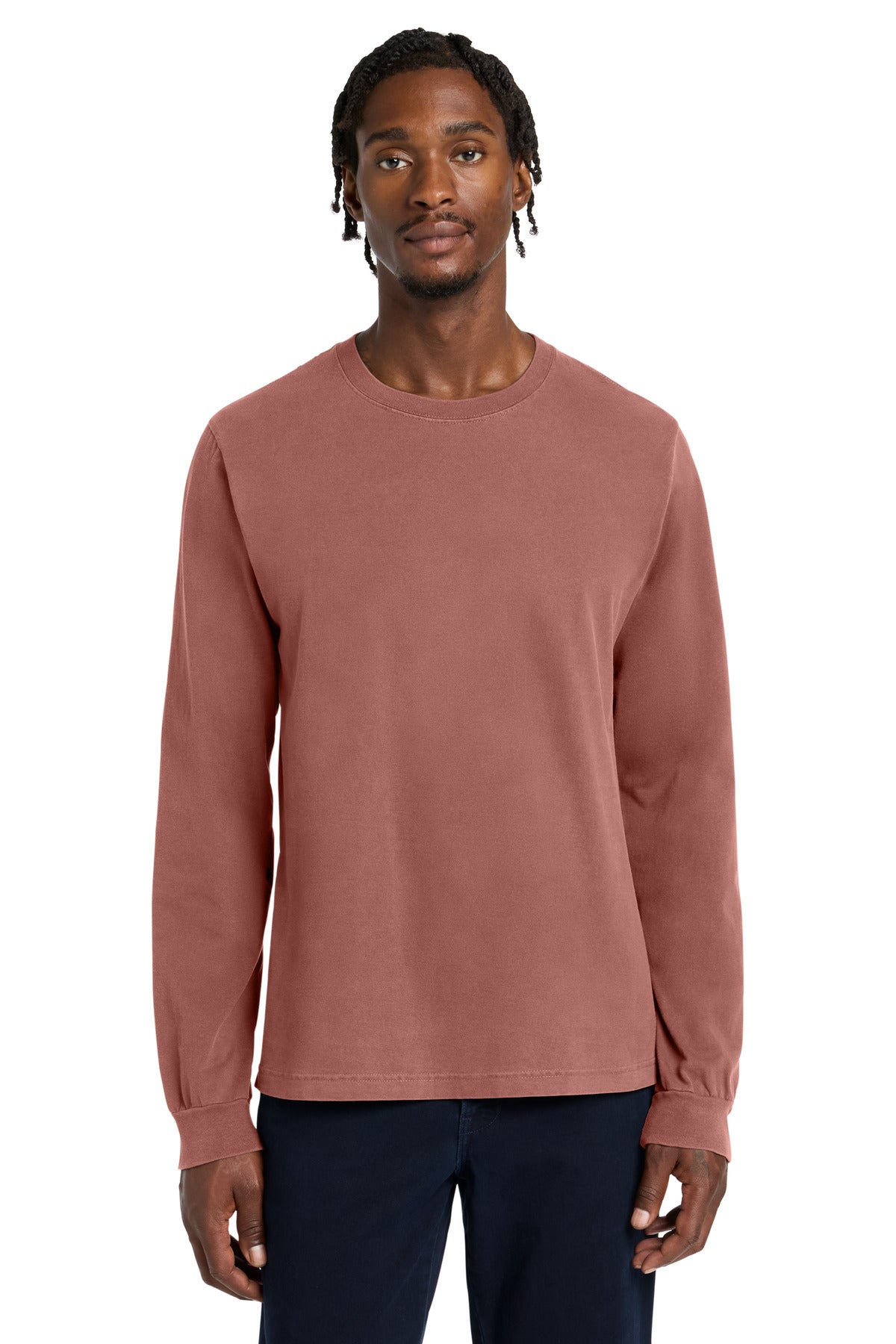 BELLA+CANVAS ® Unisex Heavyweight Garment-Dyed Long Sleeve Tee BC4851GD