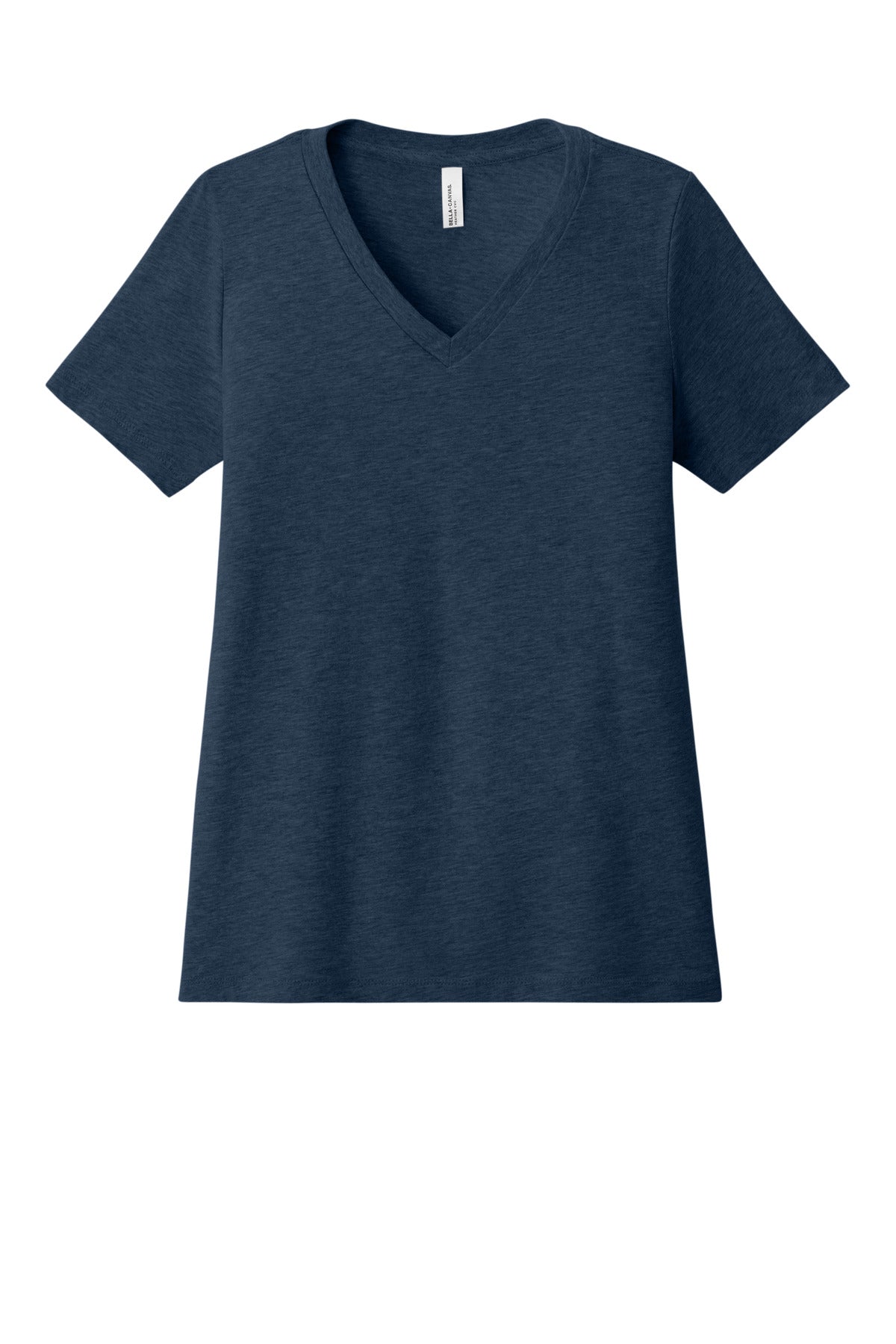 BELLA+CANVAS ® Women's Relaxed Heather CVC V-Neck Tee BC6405CVC