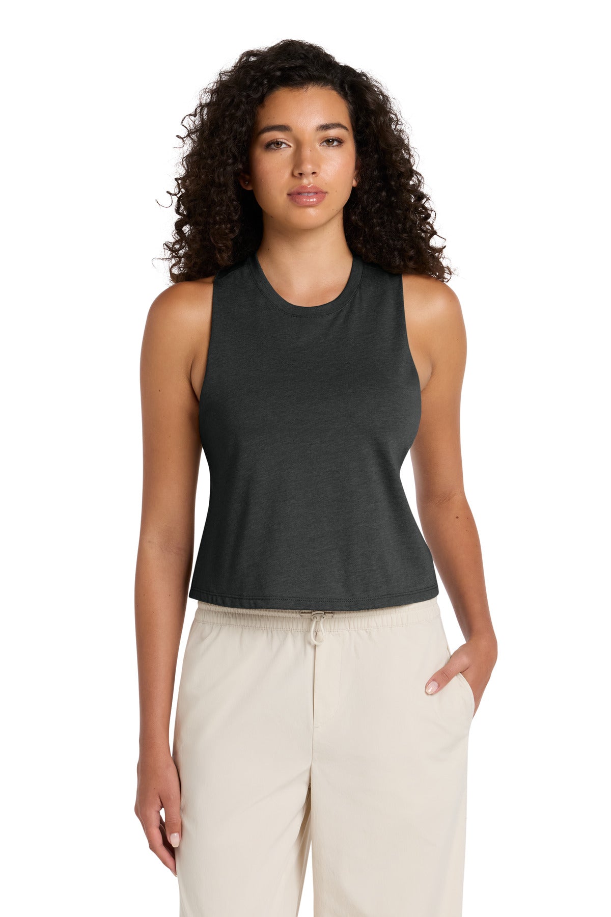 BELLA+CANVAS ® Women's Racerback Cropped Tank. BC6682