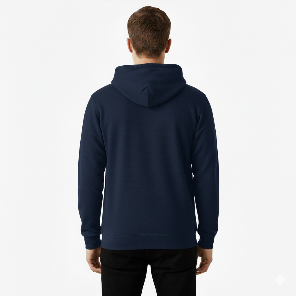 CVC 9 oz Heavy Duty Unisex Cut Zipper Pullover Hoodie