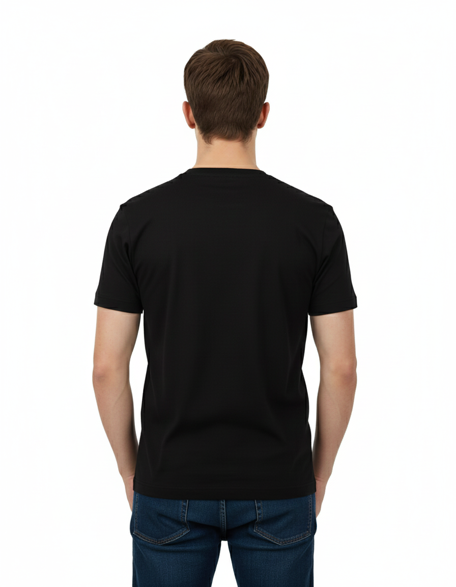 LYCTS 12 Pack Cotton Blend S/S Round Neck T-Shirts