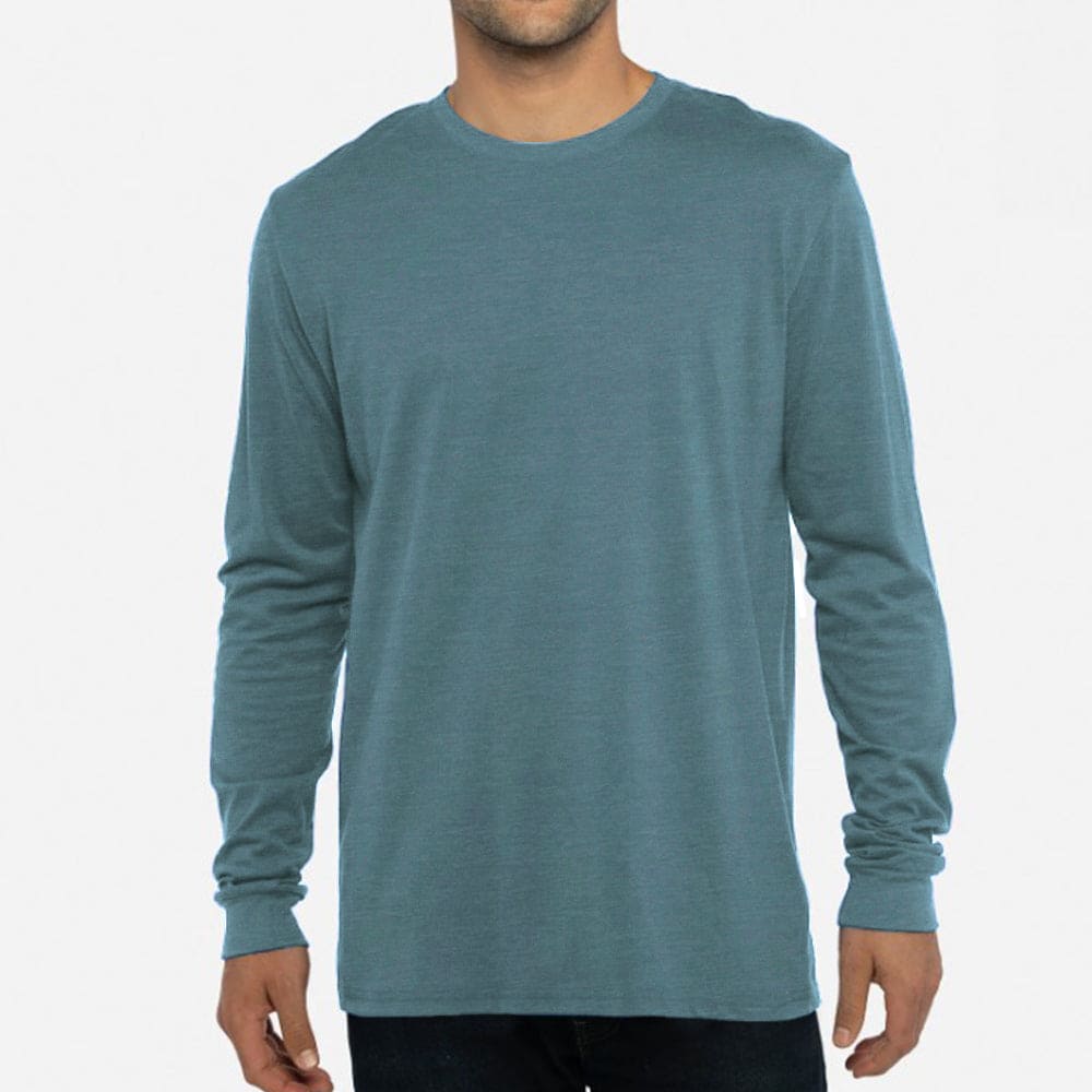 3001 Premium Unisex Long Sleeve Tee - Black