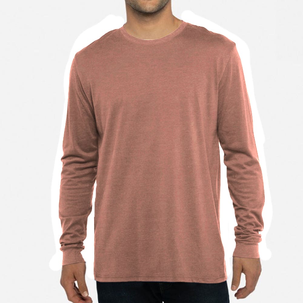 3001 Premium Unisex Long Sleeve Tee - Black