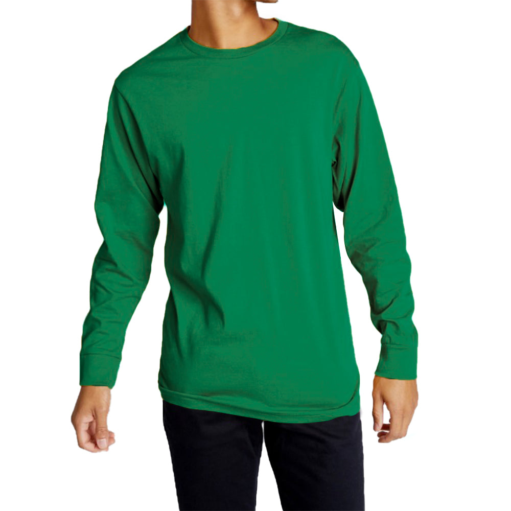 3001 Premium Unisex Long Sleeve Tee - Black