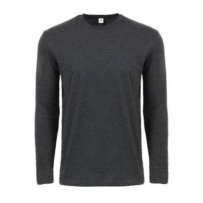 1004 Premium Long Sleeve Tee - Charcoal