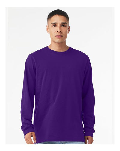 3501 Jersey Long Sleeve Tee - Team Purple