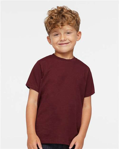 3321 Toddler Fine Jersey Tee - Maroon