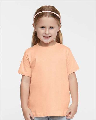 3321 Toddler Fine Jersey Tee - Peachy