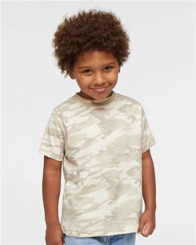 3321 Toddler Fine Jersey Tee - Natural Camo