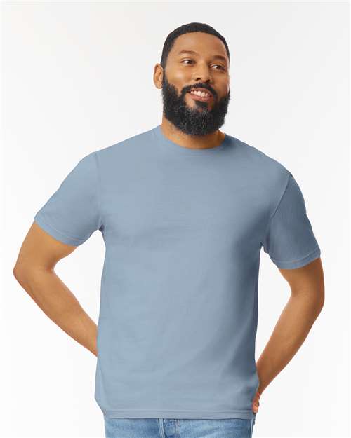 64000 Men's Softstyle® T-Shirt - Stone Blue