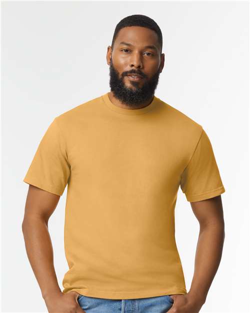 Gildan Unisex Softstyle® Midweight T-Shirt 65000 - Mustard