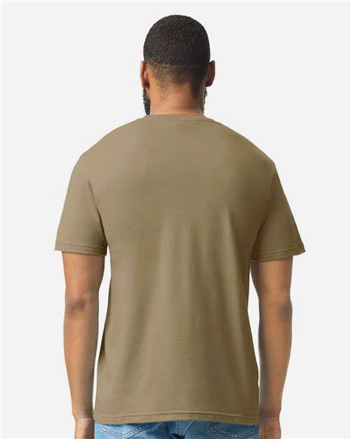 Gildan Unisex Softstyle® CVC T-Shirt 64000CVC - Dune Mist