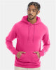 S700 Men's Powerblend® Hooded Sweatshirt - Wow Pink