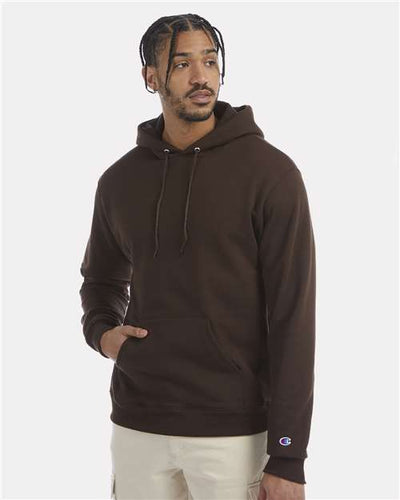 S700 Men's Powerblend® Hooded Sweatshirt - Chocolate Brown