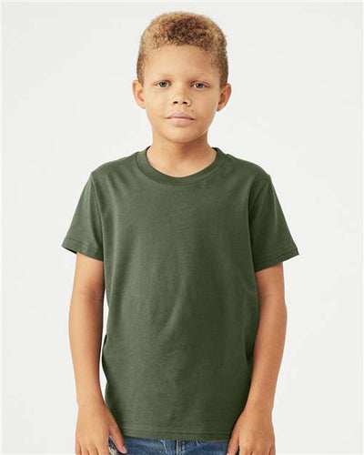 3001Y Youth Jersey Tee - Military Green