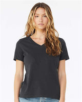 6405 Women’s Relaxed Jersey V-Neck Tee