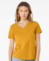 6405 Women’s Relaxed Jersey V-Neck Tee