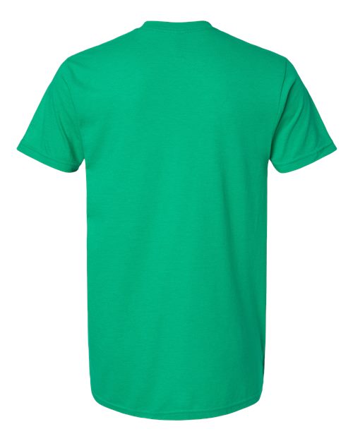 Gildan Unisex Softstyle® CVC T-Shirt 64000CVC - Kelly Mist