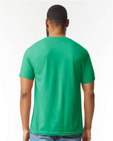 Gildan Unisex Softstyle® CVC T-Shirt 64000CVC - Kelly Mist