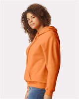 Gildan Unisex Softstyle® Midweight Hooded Sweatshirt SF500 - Tangerine