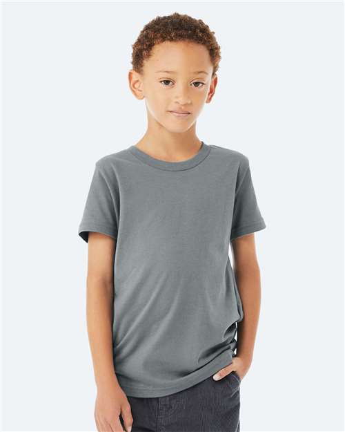 3001Y Youth Jersey Tee - Blue Storm