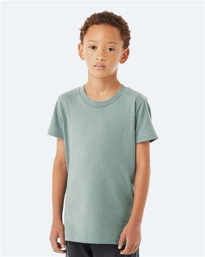 3001Y Youth Jersey Tee - Dusty Blue