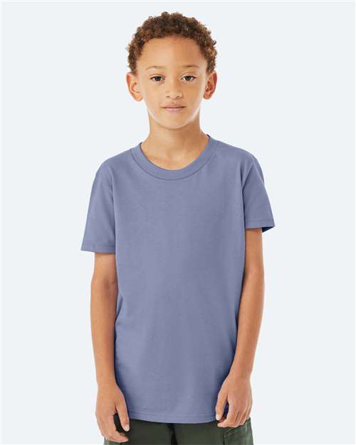 3001Y Youth Jersey Tee - Lavender Blue