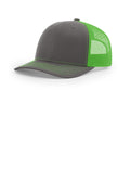 Charcoal/ Neon Green