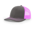 Charcoal/ Neon Pink