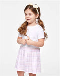 White/ Lilac Stripe