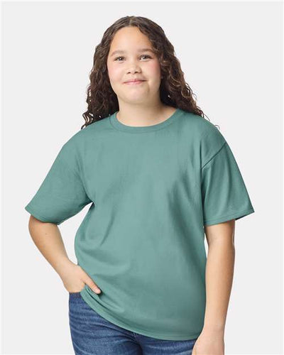 5000B Heavy Cotton™ Youth T-Shirt - Aquatic