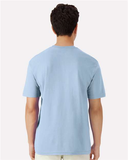 Gildan Unisex Light Cotton T-Shirt 3000 - Light Blue