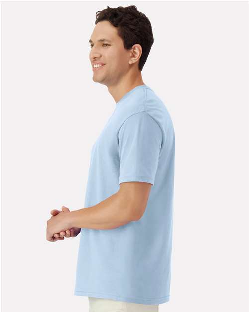 Gildan Unisex Light Cotton T-Shirt 3000 - Light Blue